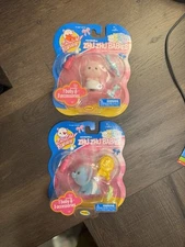 Zhu Zhu BABIES Hamster Pets Adorable Baby & 3 Accessories Play Set Toy Lot Of 2