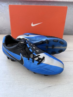 Nike Total 90 Laser Blue Silver Football Soccer Cleats US8.5