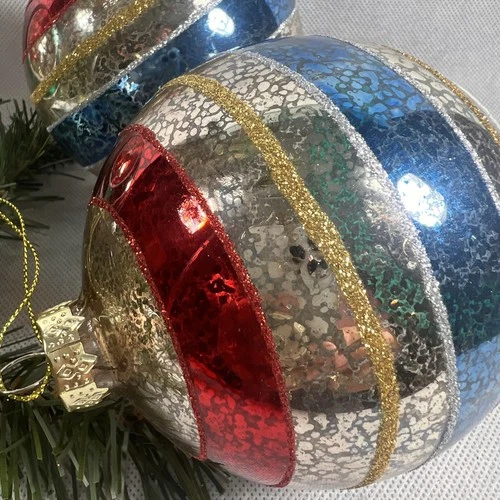 Raz Imports Glass Ball Ornament - Thumbnail 3