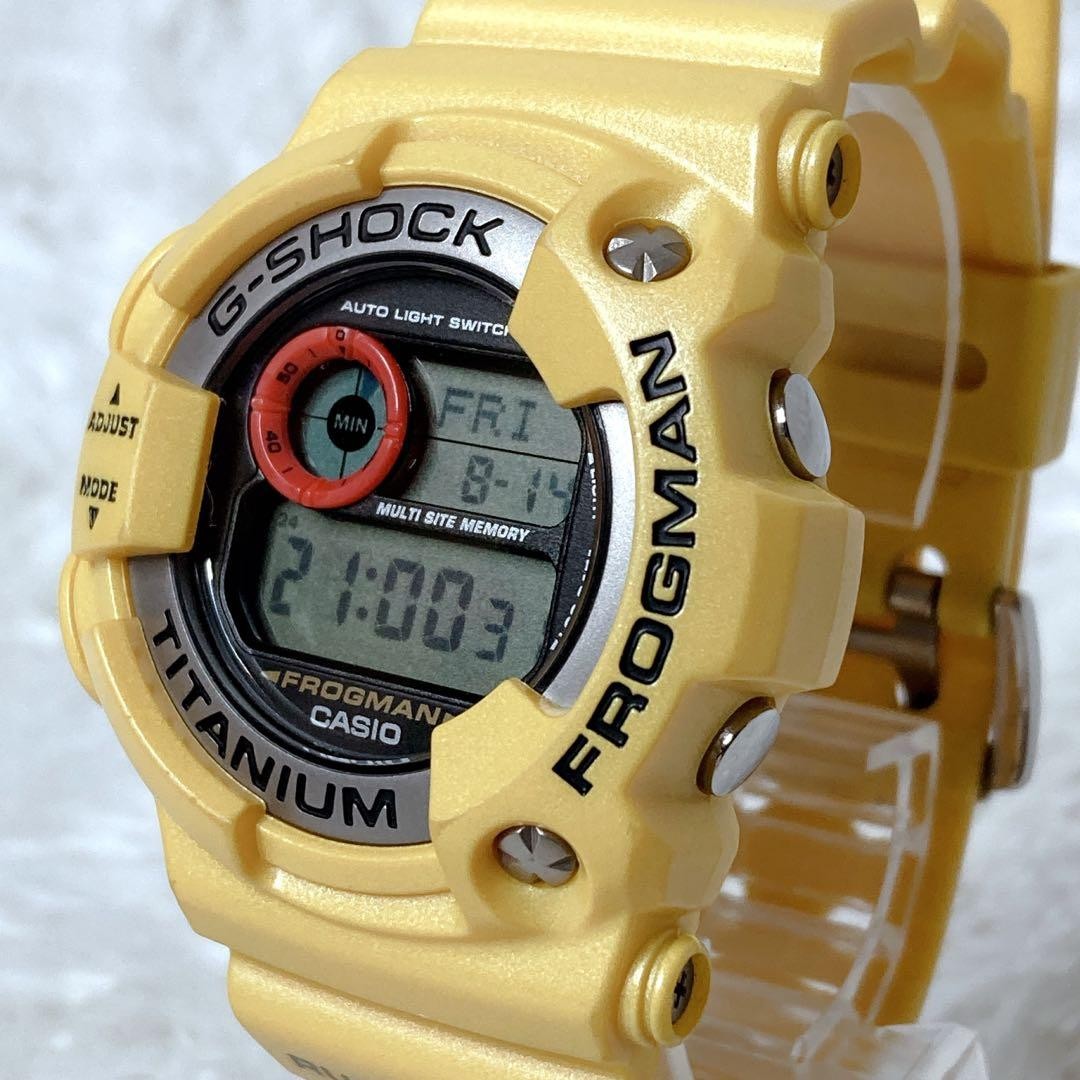 CASIO G SHOCK DW 9900 FROGMAN Red Eye From Japan - Gem