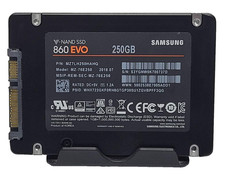 Samsung 860 EVO 250GB 2.5" SATA SSD Solid State Drive MZ-76E250 92 HEALTH