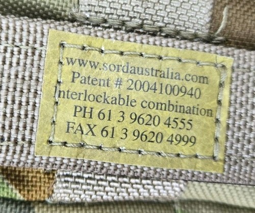 Australian Army SORD DPCU Auscam Micro Accessories Pouch New - Bild 3 von 4