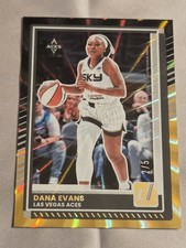 2025 Panini Donruss WNBA Black Gold Laser Dana Evans #2/5 Aces No. 37