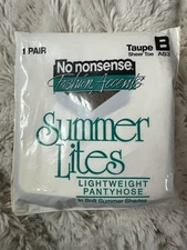No Nonsense Summer Lites Pantyhose B Taupe