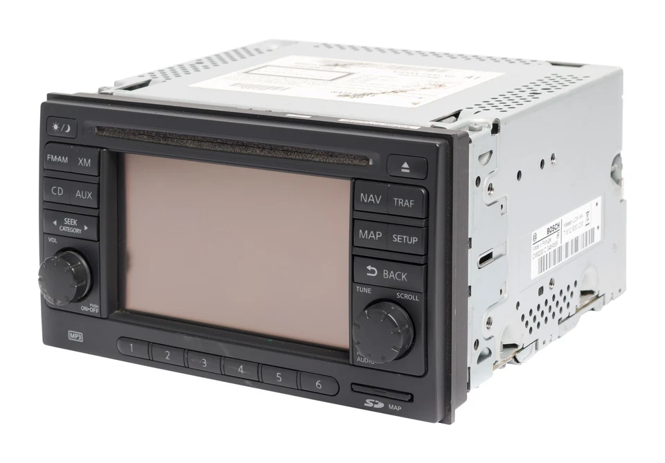 Radio AMFM Nissan Cube 2012-2014 reproductor de CD navegación táctil pantalla identificación de pieza 259151FS0E Foto 2 de 4