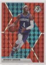 2019-20 Panini Mosaic Red Prizm Devonte' Graham #62 02pq