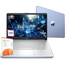 HP 14" Laptop Intel Processor N150 Up to 3.6GHz 4/8/16GB GB RAM 128GB Storage