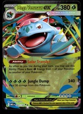 Mega Venusaur ex 003/132 Double Rare Mega Evolution NM Carta Pokemon Italiano