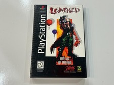 Loaded Long Box (PlayStation PS1) CIB Game in Box with Foam (No Manual) EX