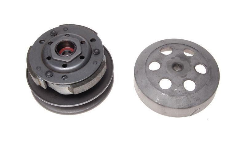 Embrayage complet arrière pour scooter 4T TGB ZIPP QUEST embrayage 107mm