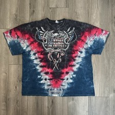 VTG Lynyrd Skynyrd Mens 2XL Southern Rock Tie Dye T Shirt