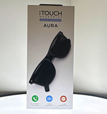 iTOUCH Wearables AURA Audio Smart Glasses Bluetooth Calling UV400