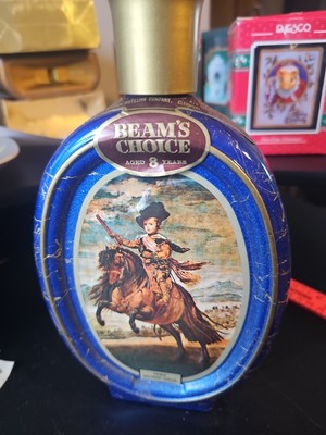 Vintage Jim Beam's Choice Decanter Vol VII Prince Baltasar Carlos *EMPTY*