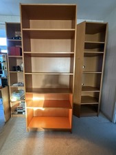 IKEA BILLY Bookcase - Beech - Tall with Shelves Home 80x28x202 - 2 Available