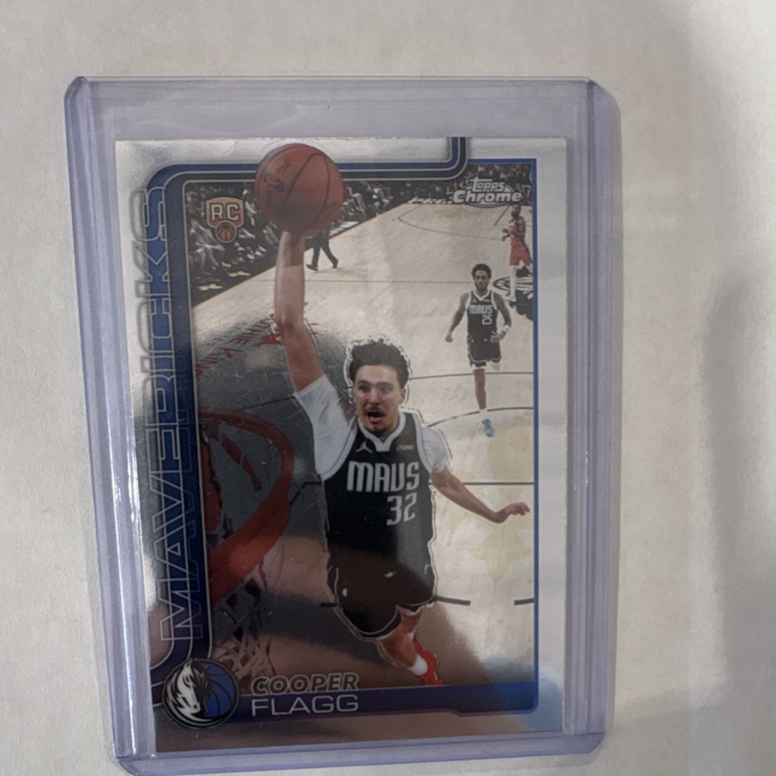 Topps Chrome Update Cooper Flagg Dallas Mavericks #151 Rookie Card 2025-26