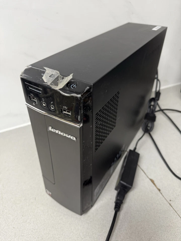Lenovo H30-05 small tower pc AMD A8 1Tb HDD with windows 10 Locked Needs Restore - Image 4 of 4