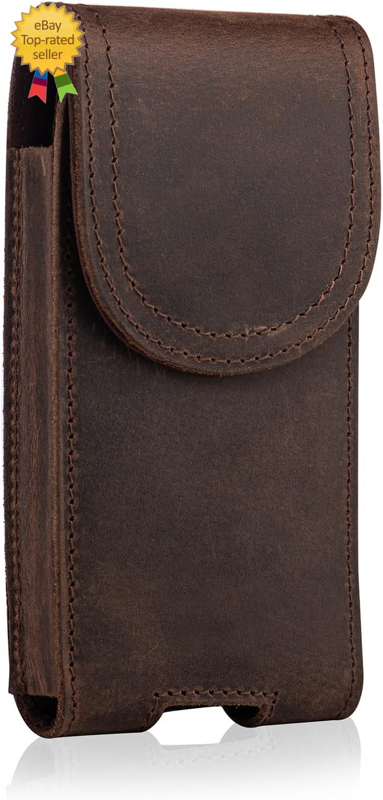 Genuine Leather Cell Phone Holster Fits for  17 Pro 16 15 14 13 Pro Samsung Gala