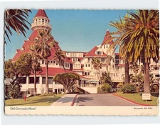 Postcard Del Coronado Hotel Coronado California USA