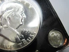 1955 * PROOF FRANKLIN Silver HALF DOLLAR * Exact coin shown * USA Only FREE Ship
