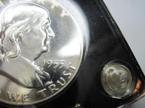 1955 * PROOF FRANKLIN Silver HALF DOLLAR * Exact coin shown * USA Only FREE Ship