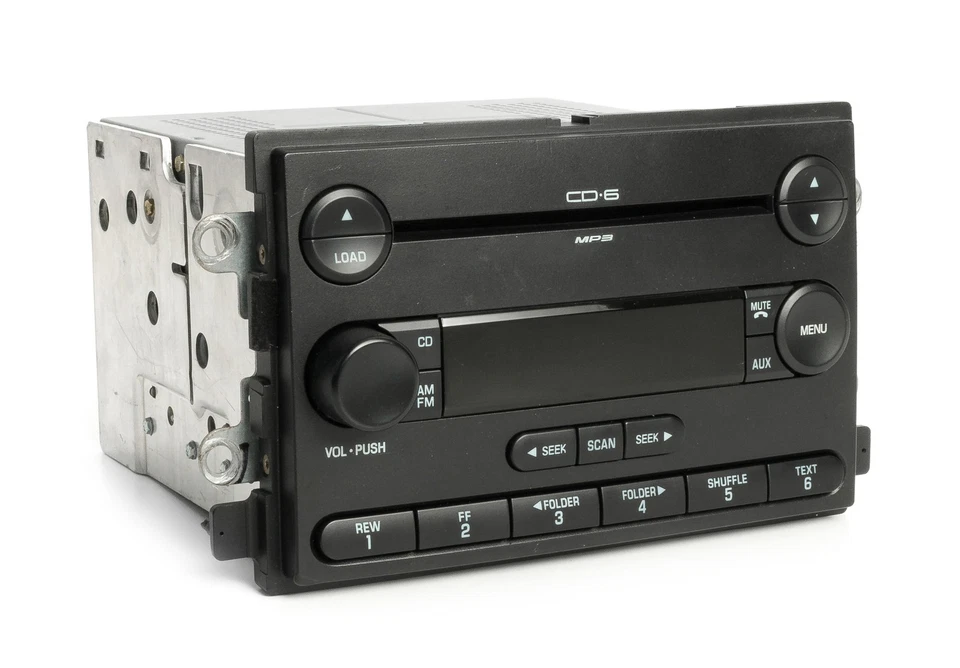 Ford Freestyle Five Hundred Mercury Montego 2006-2007 6 CD radio 6F9T-18C815-AC Foto 3 de 4