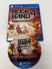Rock Band 4 (Sony PlayStation 4, 2015) PS4 Game Disc And Case