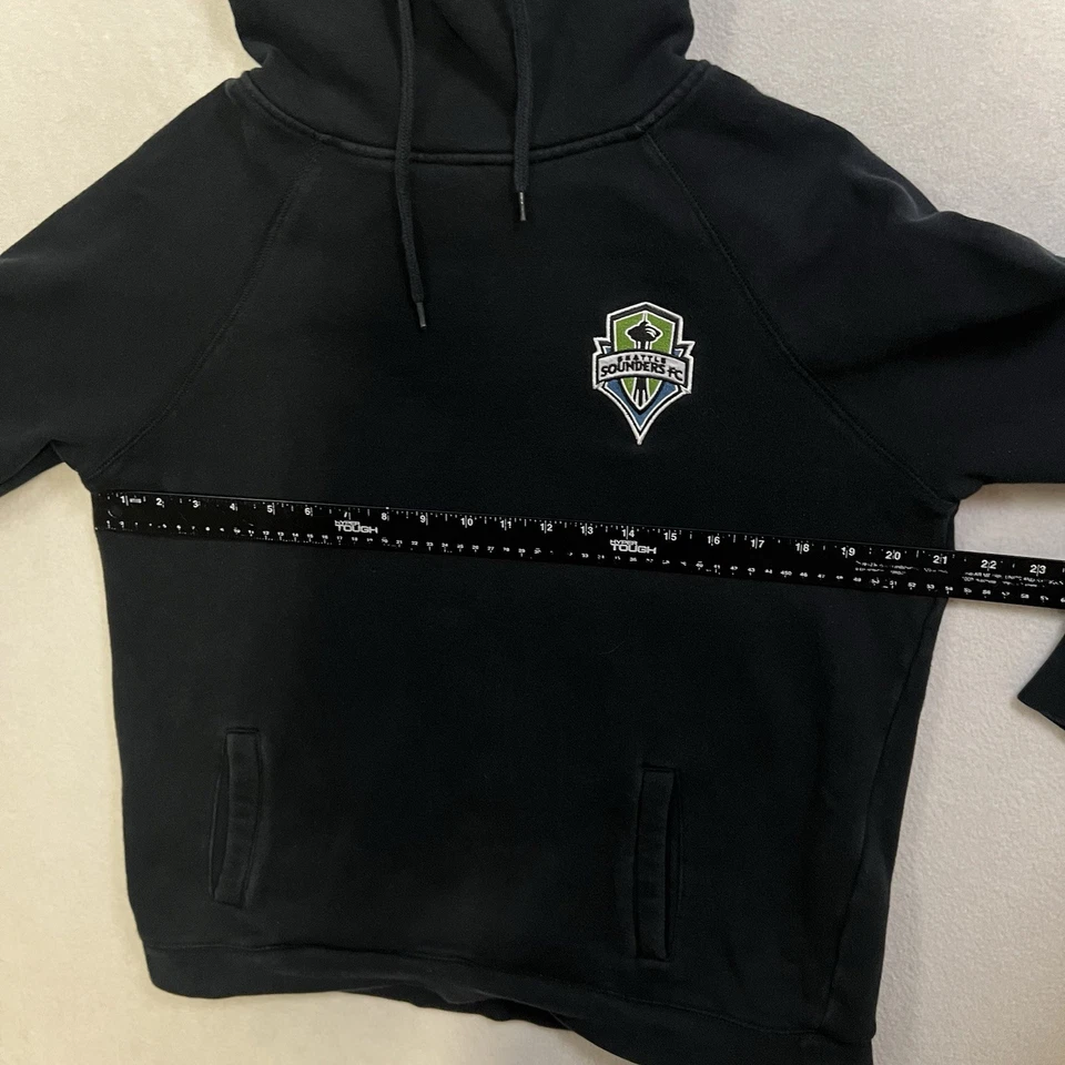 Mitchell & Ness MLS Seattle Sounders Hoodie Men's Size Large Black Pullover - Image 4 of 4