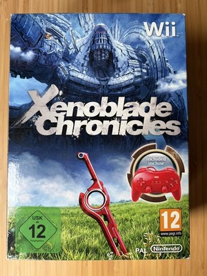 Xenoblade Chronicles Special Edition Nintendo Wii Classic Controller Pro Rot