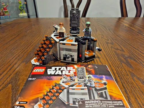 LEGO Star Wars 75137 Carbon Freezing Chamber w/ Instructions - Missing 1 Minifig