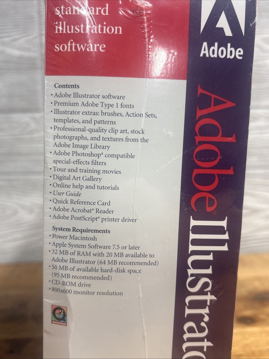 8世代i5✨️Office2024✨️Photoshop/Illustrator Adobe Illustrator 8.0 Windows Version with Disks, Serial Number