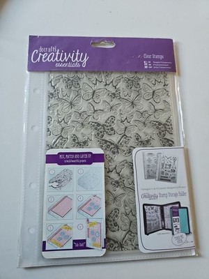 DoCrafts Creativity Essentials Schmetterlinge Clear Stamp Neu