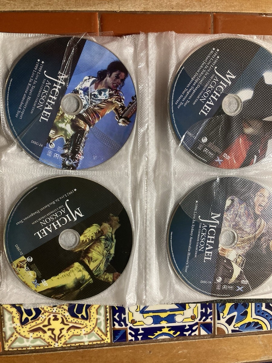 MICHAEL JACKSON-Ultimate Collection 33 DVDs/ Case Set - RARE - | eBay