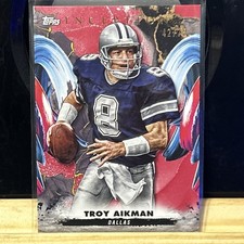 Troy Aikman 2024 Topps Inception - #34 Red 42/75 Dallas Cowboys