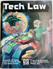 TECH LAW (Space Master RPG) Iron Crown Enterprises ICE 9200