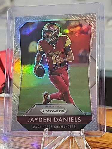 2025 Panini Prizm Jayden Daniels Flashback Silver #3 Commanders