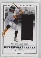 2023 Panini National Treasures Retro Materials 38/99 Termarr Johnson #RM-TJ v9t