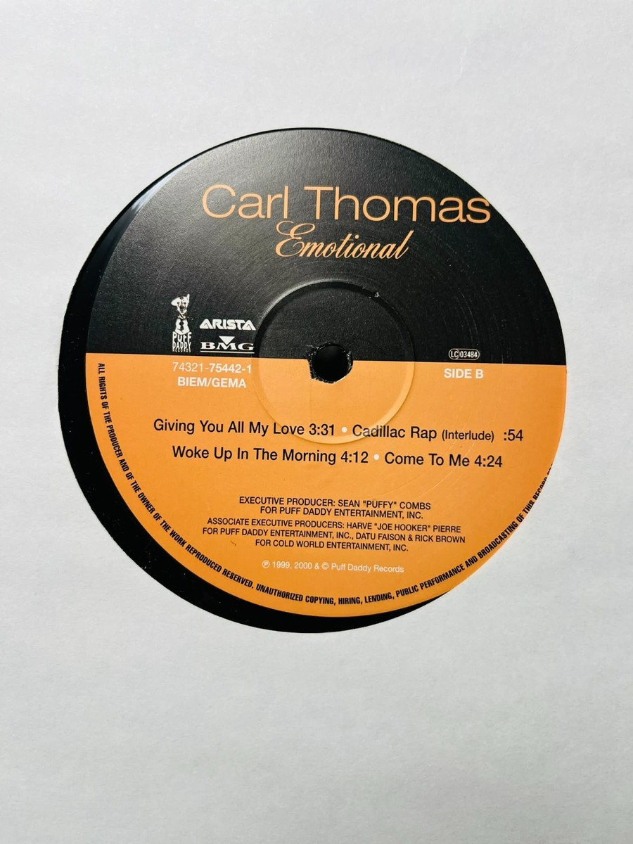 Carl Thomas / Emotional 2000 EU Original 2LP Arista Records