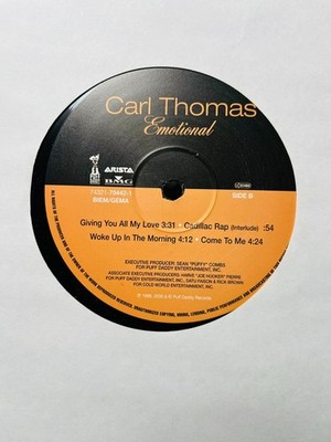 Carl Thomas Emotional レコード　海外人気盤 Carl Thomas / Emotional 2000 EU Original 2LP Arista Records