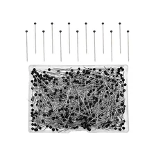 500 PCS Sewing Pins, Ball Glass Head Pins, 1.5 inch Straight Pin,