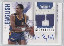 2012-13 Panini Contenders Prime 6/10 Alex English #88 Auto HOF 9cb