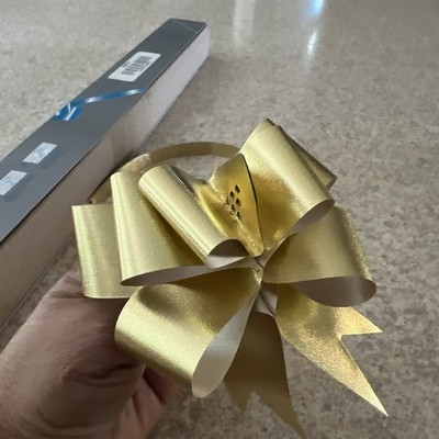 50 Berwick Bow Magic Pull Bows 4 1/2 inch Gold New In Box