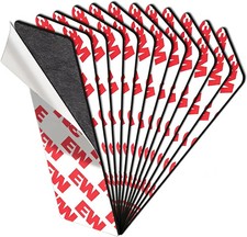 1"x3" Magnetic Tape -Magnetic Strips with Strong Adhesive Backing - Flexible Sti