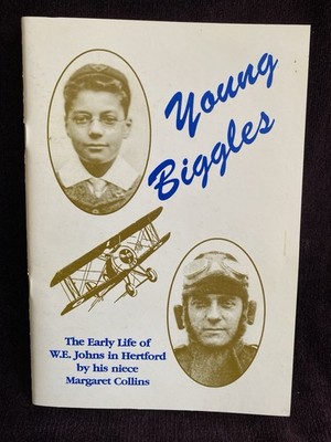 Young Biggles , Margaret Collins ( Signed )W.E.Johns. 1995 . Fine/unopened