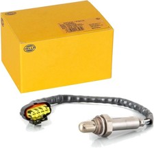 Sonda lambda riscaldata 4 poli 232 mm cavo HELLA per Opel Astra e altri