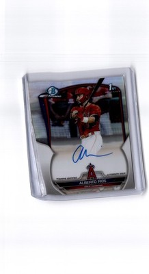 2023 Bowman Draft #CDA-AR Alberto Rios Chrome Prospect Autographs Refractor /499