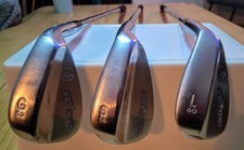 NO RESERVE. VGC Golf Wedge Set. Gw,sw,lw. Gap,sand,lob. 52,56,60-See Other Items
