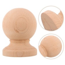 European Style Wood Carving Columns Post Cap Finial Bed Finials Decorative