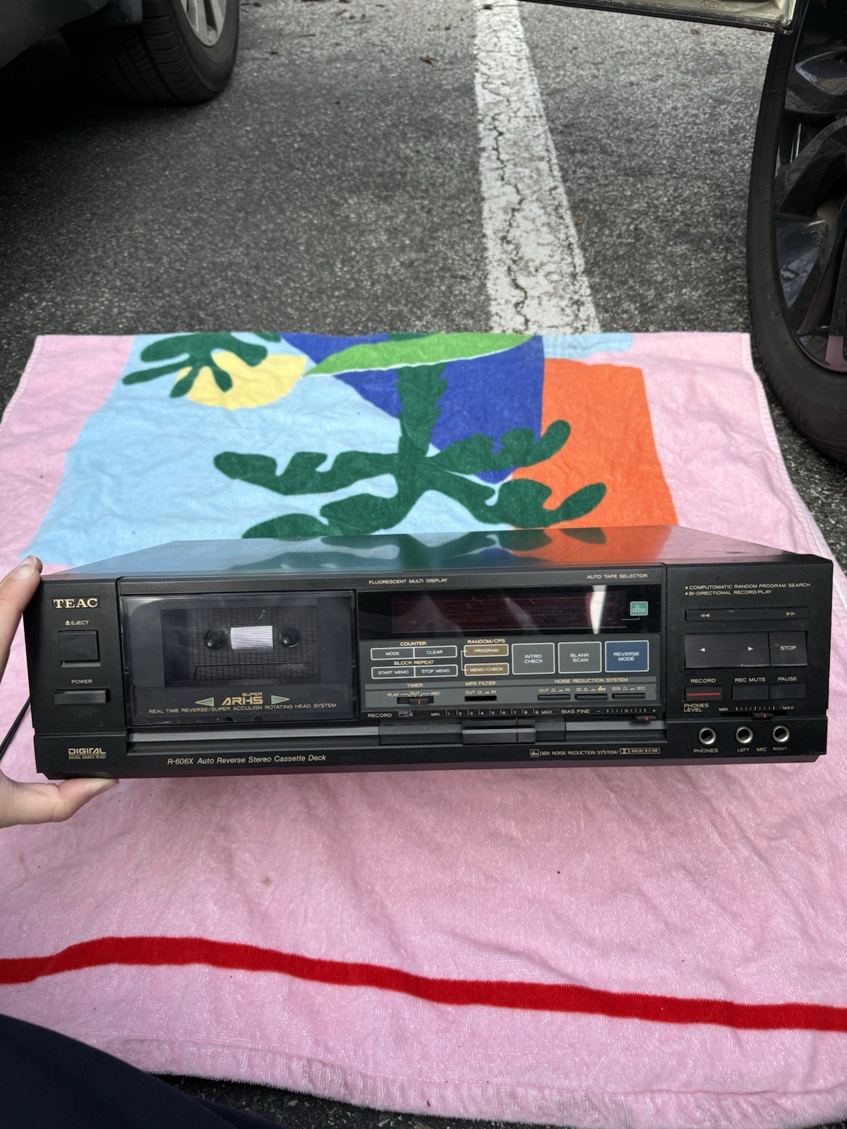 Teac R-606-X vintage audio equipment - eBay listing photo 1