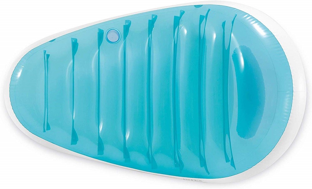 Intex Petal Lounge 76in X 49in Inflatable Floating Pool Float