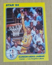 🏀 1984-85 STAR 5x7 Court Kings 👑 Series 1 #1 KAREEM ABDUL-JABBAR Jumbo HOF 